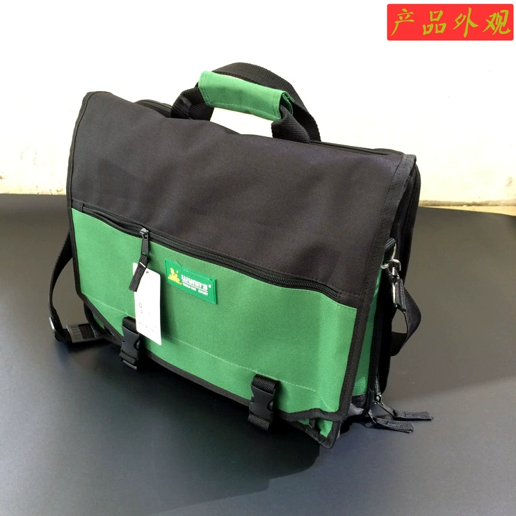 [威力狮品牌 工具袋 多用电工背包 帆布工具包 跨包 电工袋 W41907]