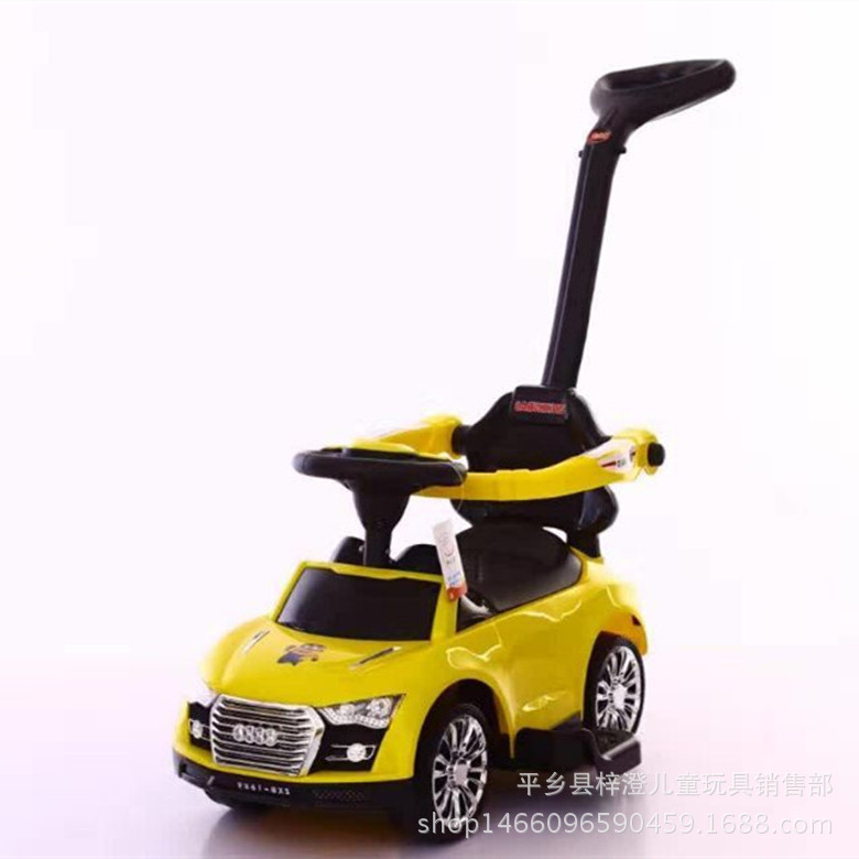 Andador infantil 3 en 1, carro multifuncional con barandilla