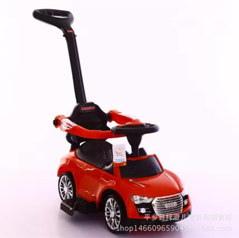 Andador infantil 3 en 1, carro multifuncional con barandilla