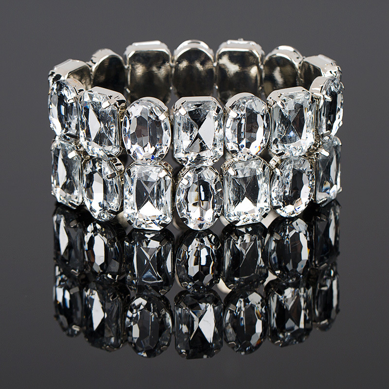 Bracciale donna stile coreano elegante bracciale con cristalli_voghion.com