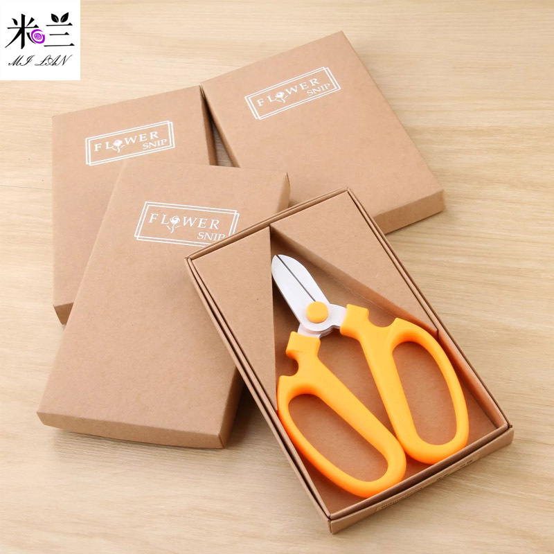 Milán floral tijeras flor ramo material de embalaje jardinería rama tijeras imitación japonés jardinería herramientas