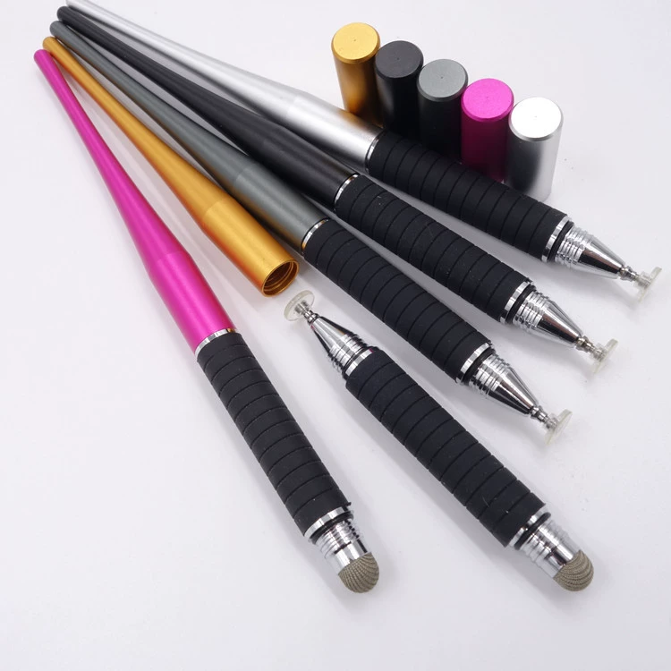 Two-in-one stylus stylus capacitive screen universal tip tail cloth head disc suitable for Apple Huawei capacitive pen