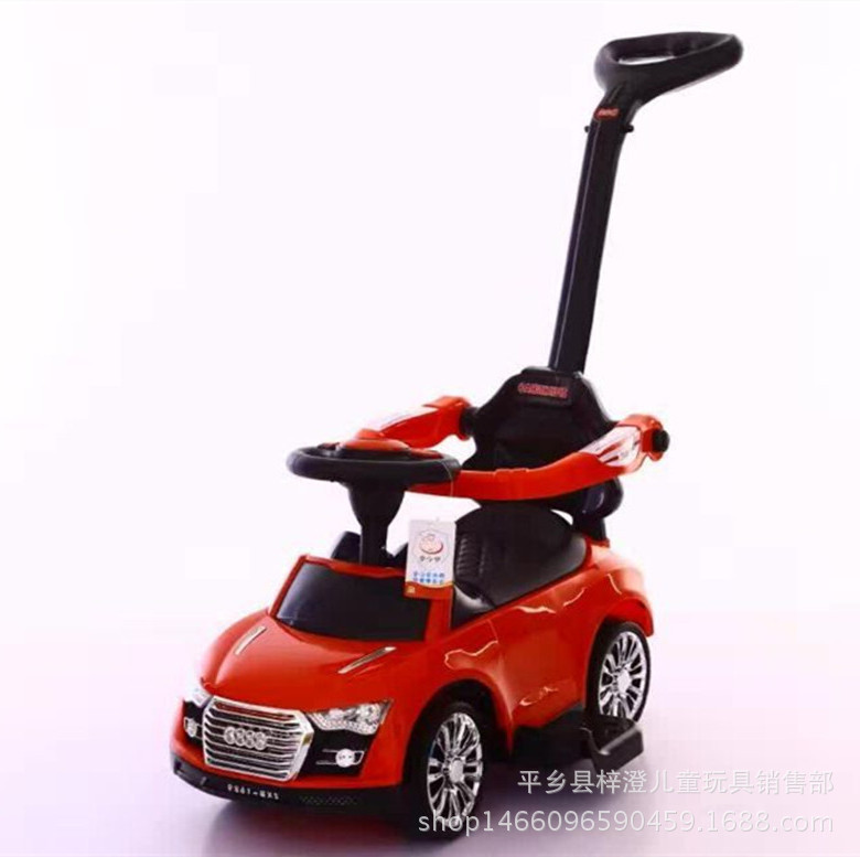 Andador infantil 3 en 1, carro multifuncional con barandilla