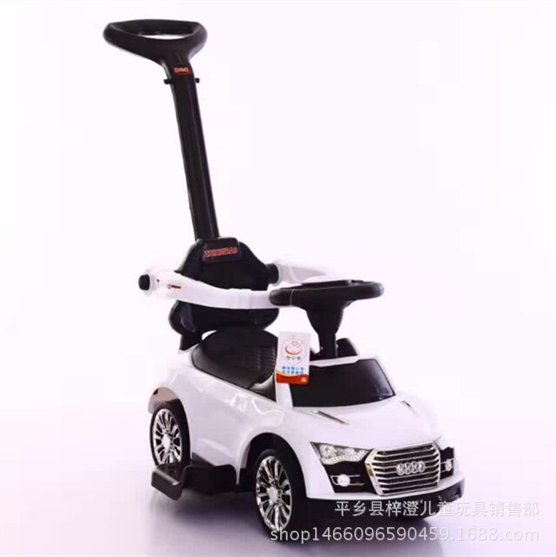 Andador infantil 3 en 1, carro multifuncional con barandilla