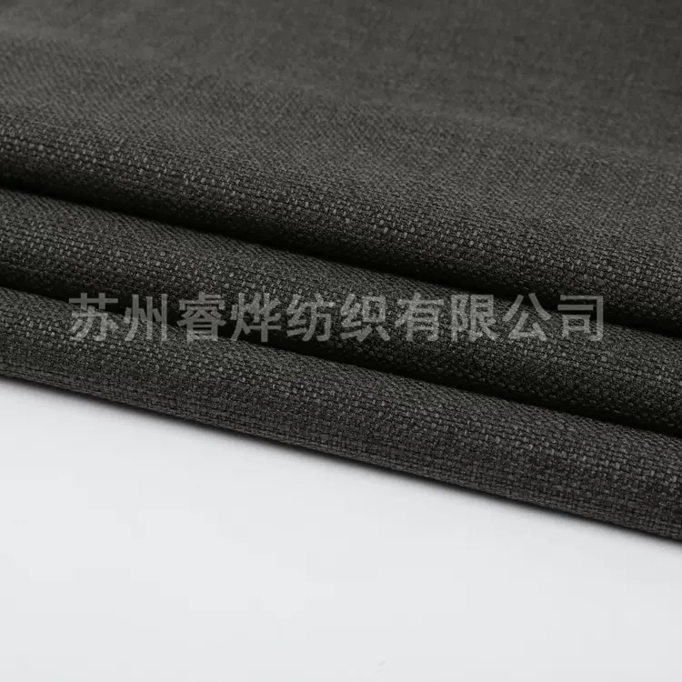 现货仿麻布 双线磨毛丝麻 沙发布 家纺面料 厂家直供量大价优