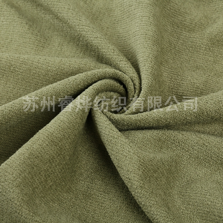 长期供应梭织毛绒布家纺面料毛巾绒舒适沙发布毛巾绒抗菌环保色织