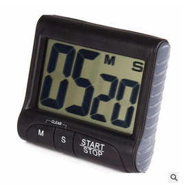 大屏功能计时器带支架磁铁厨房定时器倒数计时器电子提醒器