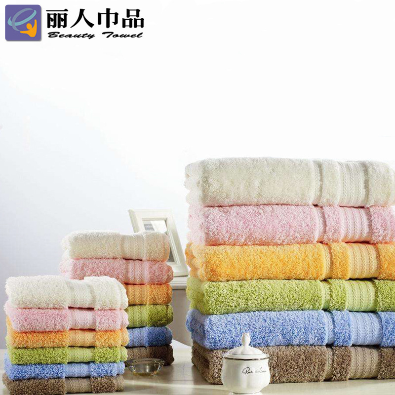 Manufacturer Processing and Production of Egyptian Cotton Spiral Satin Towel Thickeneded Bath Towel Can Be Embroidered Logo Multi-Color Custom-Woven