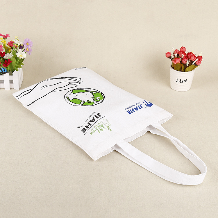 涤棉布手提棉布袋帆布袋logo创意广告礼品购物袋定制