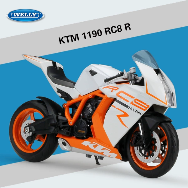 KTM 1190 RC8 White Orange