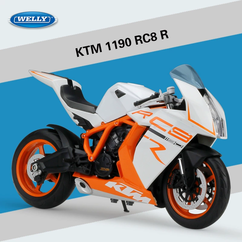 WELLY Willie 1:10 Yamahahaha YZF-R1 модель мотоцикла готовая к использованию
