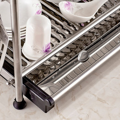 304 stainless steel dish rack drain storage basket knife and chopsticks barrel countertop organizer kitchen storage dish rack