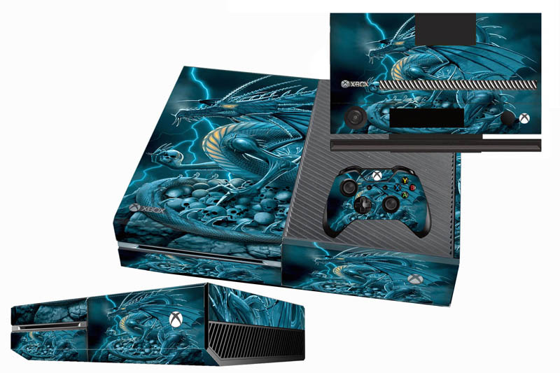 Xbox una película inconsútil Pegatinas personalizadas en stock piel pegatina estera