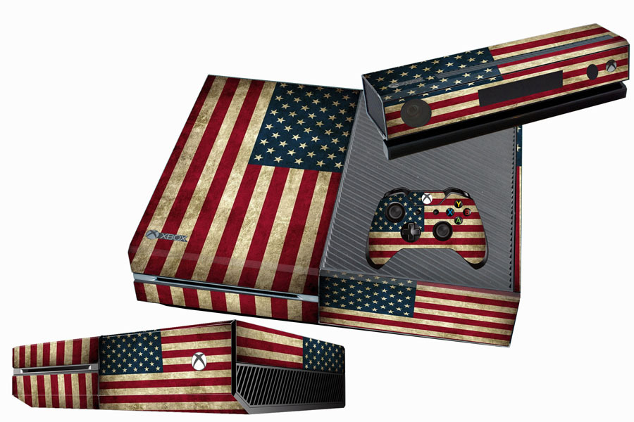 Xbox una película inconsútil Pegatinas personalizadas en stock piel pegatina estera