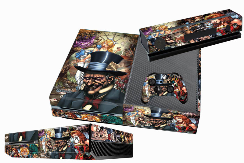 Xbox una película inconsútil Pegatinas personalizadas en stock piel pegatina estera