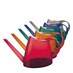 Long-Mouth Watering Can 2508, Garden Flower Watering Can for Home Use, Personalized Colorful Transparent Plastic Sprinkling Can