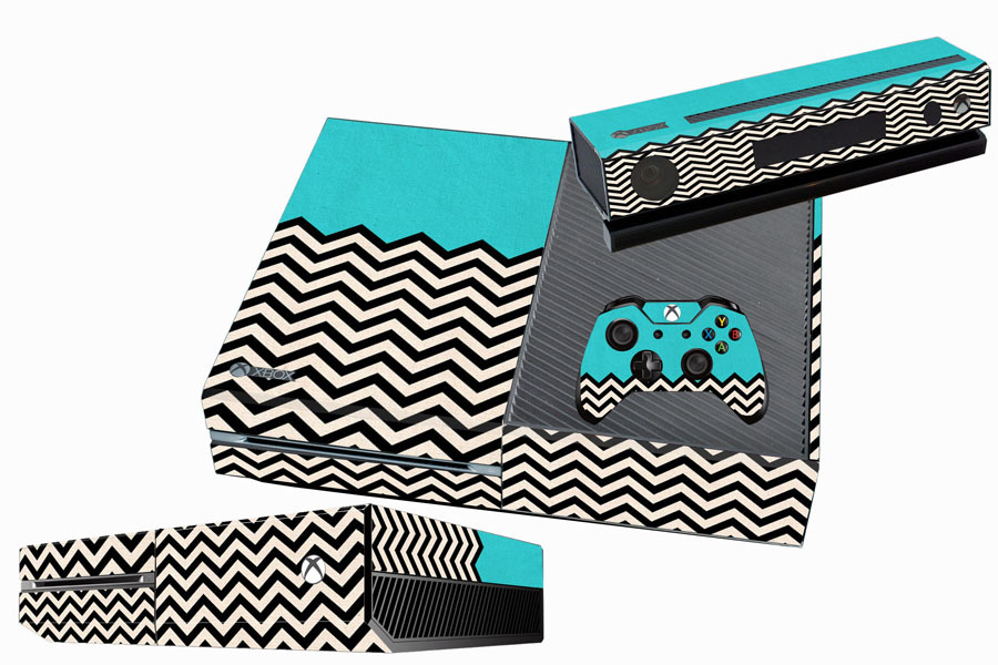 Xbox una película inconsútil Pegatinas personalizadas en stock piel pegatina estera