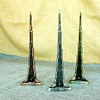 Explosion metal alloy Halfa Tower Dubai Building Sdina Harry Fata model is available