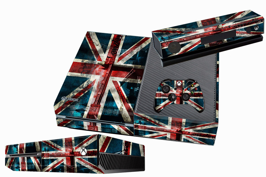 Xbox una película inconsútil Pegatinas personalizadas en stock piel pegatina estera