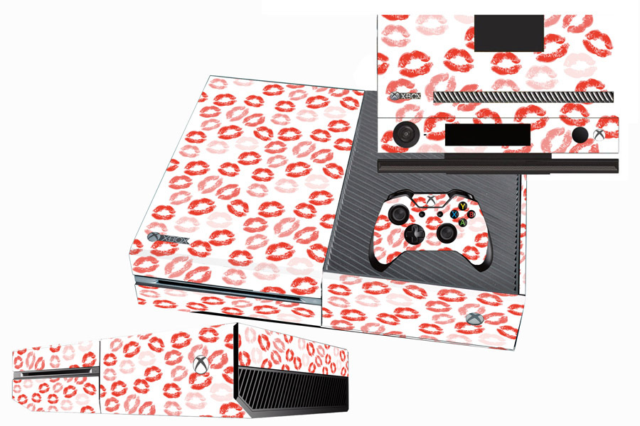 Xbox una película inconsútil Pegatinas personalizadas en stock piel pegatina estera