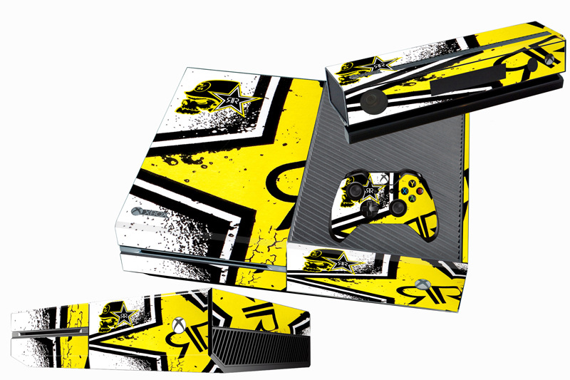 Xbox una película inconsútil Pegatinas personalizadas en stock piel pegatina estera