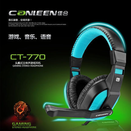 canleen/Jiahe CT-770 Headset CF Electronic Competition Game Desktop Computer Headset Single Hole Mobile Phone Headset canleen/Jiahe CT-770 Headset CF Electronic Competition Game Desktop Computer Headset Single Hole Mobile Phone Headset