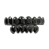 Gun black 8 teeth (set)