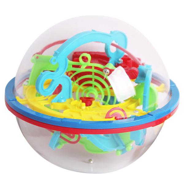 Three dimensional magic small labyrinth