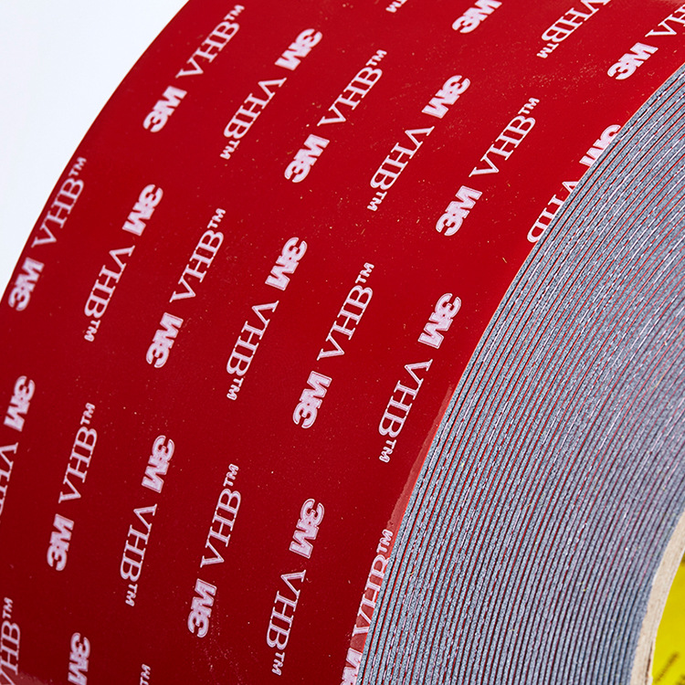 3M双面胶厂家直销5952双面胶黑色胶带强力可撕耐高温胶带