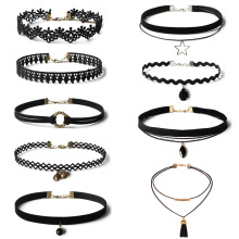 2019��Ʒŷ������ʽ����choker��Ȧ���������װ ��˿DIY������װ