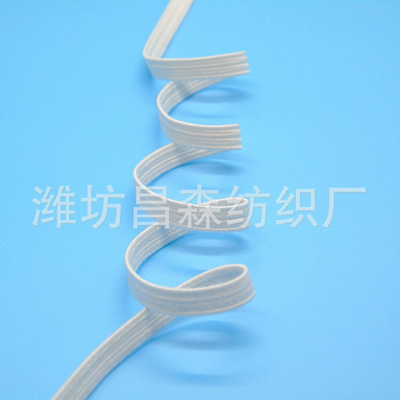White elastic trousers, wholesale, on elastic band