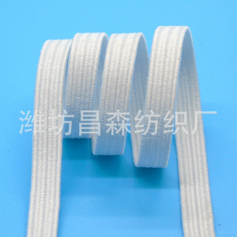 White elastic trousers, wholesale, on elastic band