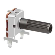 厂家供应R12mm麻花轴电位器,B100K旋转电位器，绝缘轴电位器