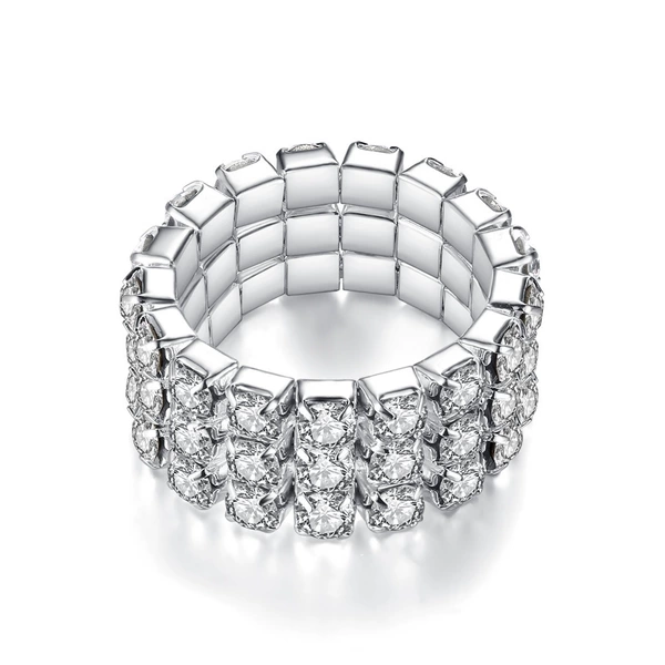Three -row ring