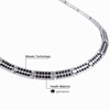 Magnetic accessory stainless steel, street necklace