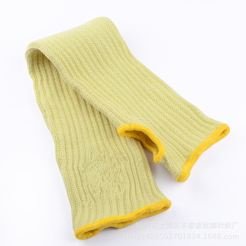 Wholesale Cylindrical Kevlar Anti-Cut Sleeves Anti-Glass Scratch Wrist Guards Double-Layer Kevlar Fishing Gloves
