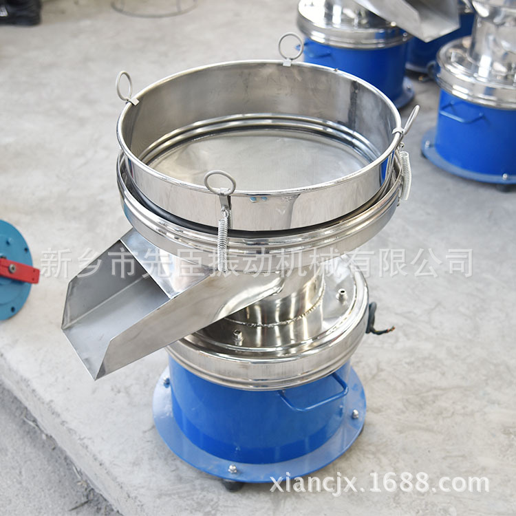 304材质液体过滤设备 不锈钢450振动过滤筛厂家