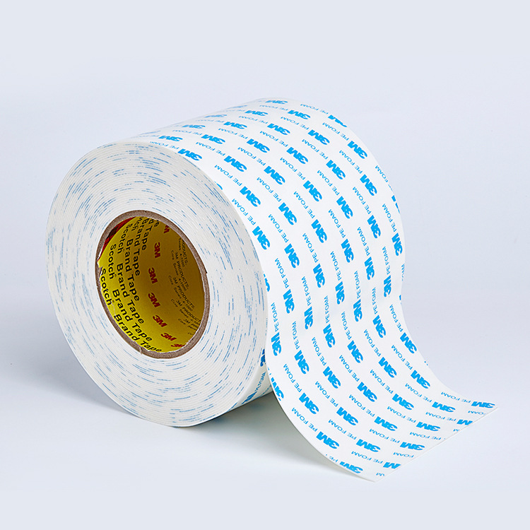 3MPE泡棉白色泡棉双面胶1600T两面高粘泡棉双面胶带