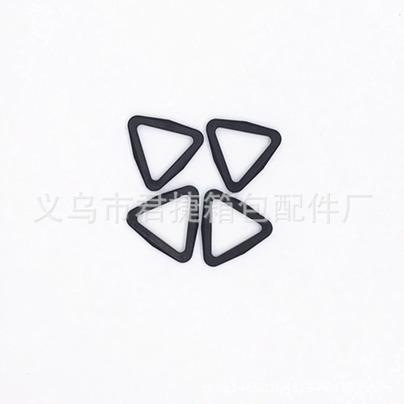 Поставка высококачественных аксессуаров для багажа пластиковые треугольные пряжки D кольцевая пряжка