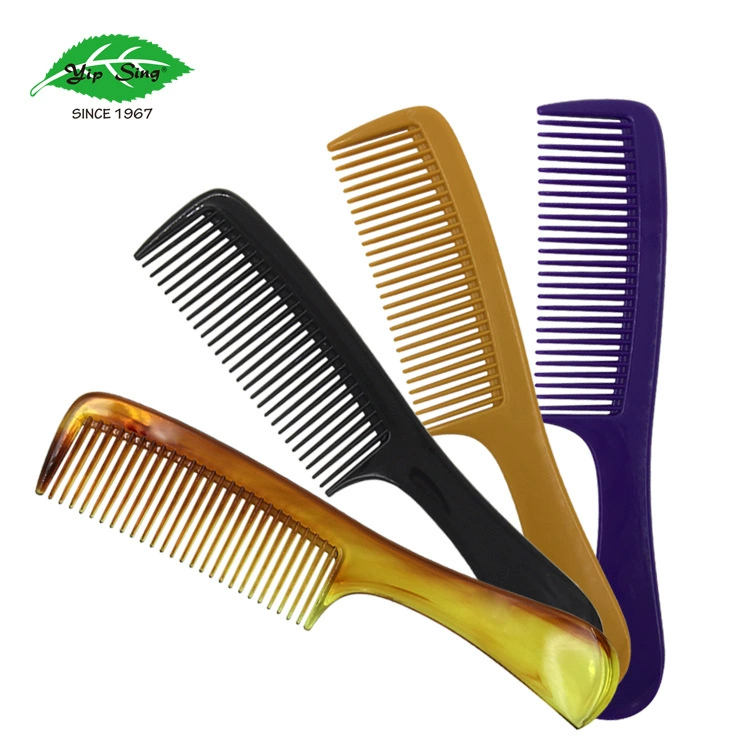Yesheng завод прямой гребень для волос высокого качества пластиковый бутик гребень для волос ручка гребень