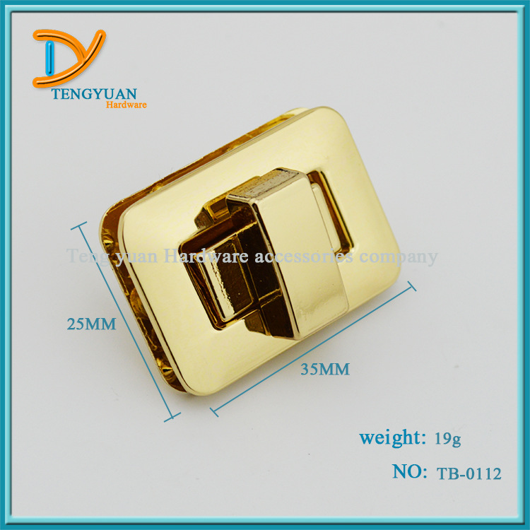 厂家直销 手袋箱包五金配件 合金压铸女包装饰扣 常用拧锁扣