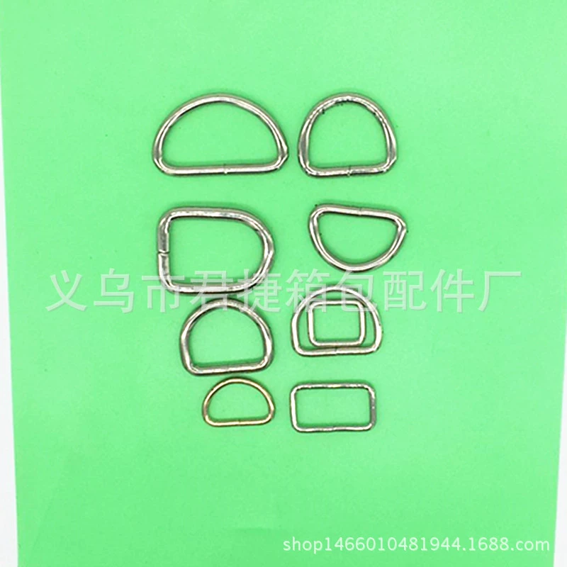 Поставка фурнитуры для багажа, проволочные D-образные пряжки, проволочные полукруглые пряжки, проволочные круглые изделия Добро пожаловать на заказ