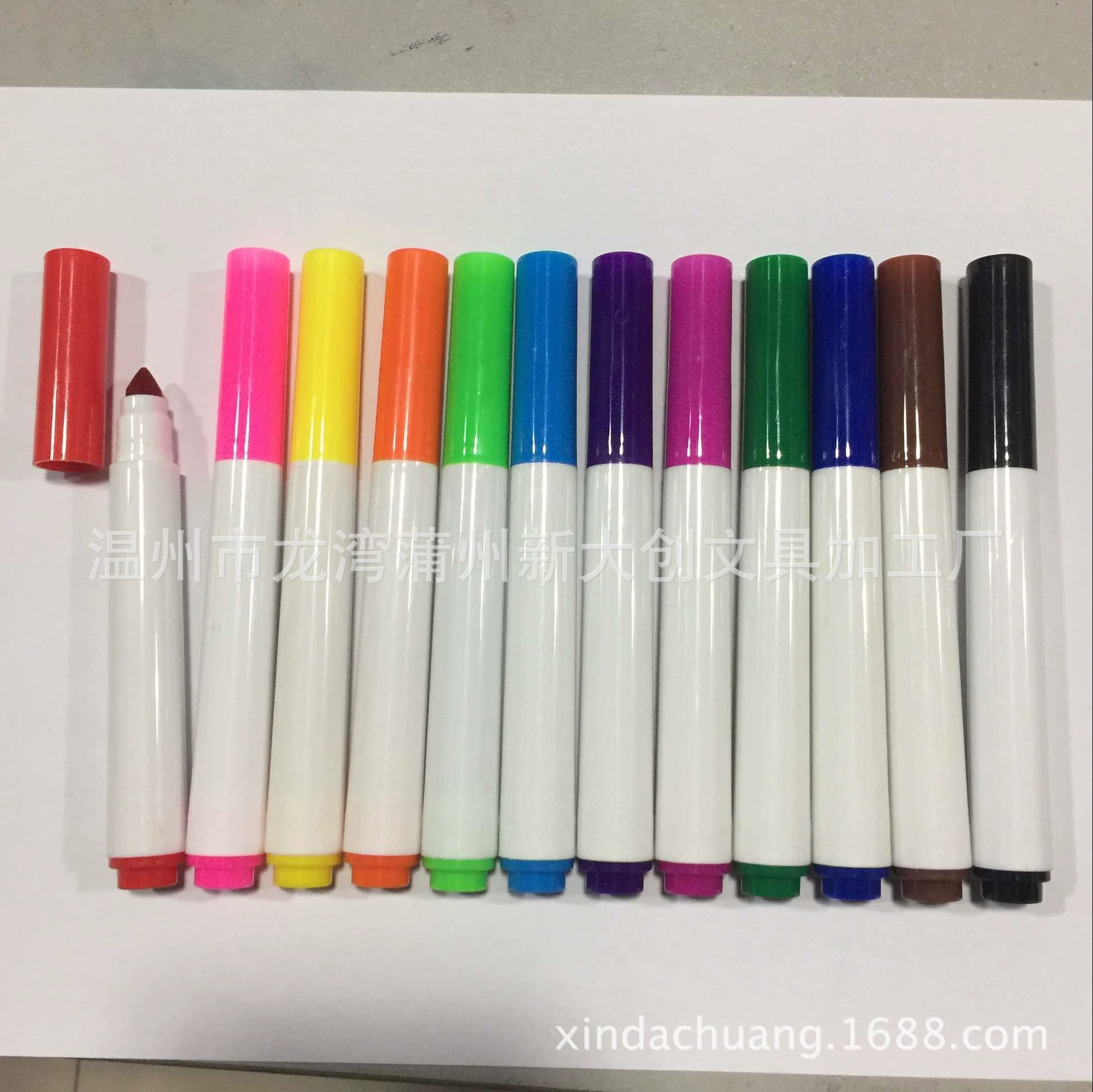 Индивидуальная моющаяся акварельная ручка, детская кисть, двусторонняя акварельная ручка с уплотнением, акварельная ручка в коробке из полипропилена, белая ручка с крючком для акварельной ручки