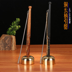 圓通工藝佛具用品 廠家直供 家居法會 長柄引磬 小法器 手磬擺件