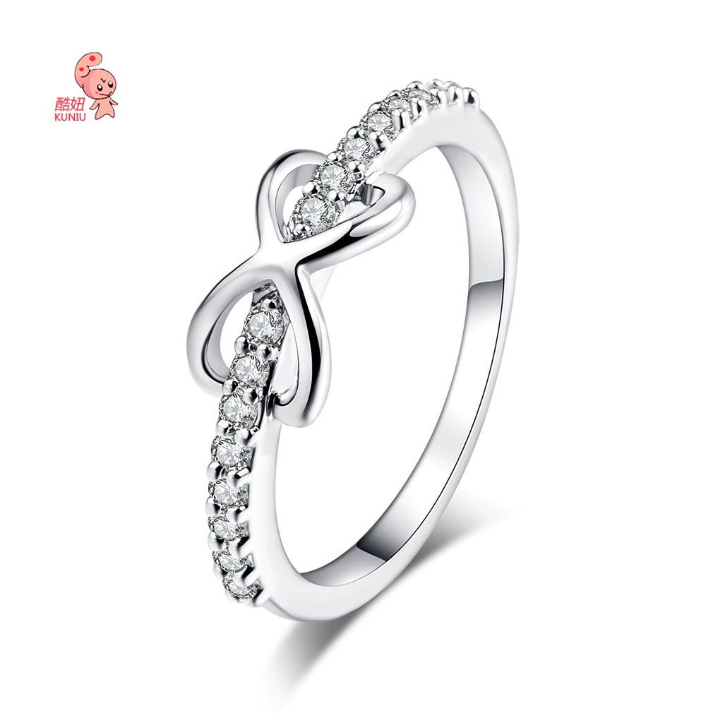 Кольцо с каменным сердцеом с цирконами, корейский стиль, Aliexpress