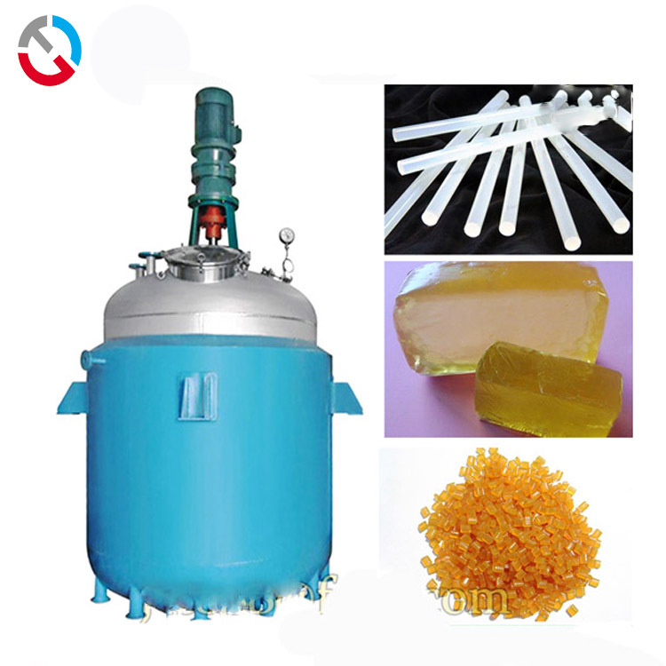 现货供应1000kg电加热反应釜 1吨不锈钢条状热熔胶搅拌釜厂家