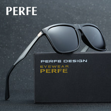 P0040 新款弹簧镜脚铝镁太阳镜偏光镜 亚马逊男士墨镜太阳眼镜