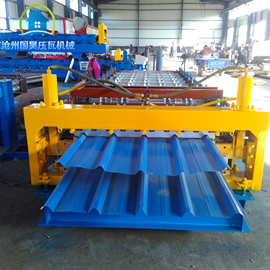 压瓦机 840-900双层压瓦机 多种规格彩钢压瓦机冷弯机械设备厂家
