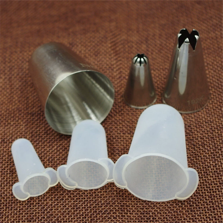 面大师 Decorative mouth Silicone protective hat decorative mouth cover large, medium and small set baking