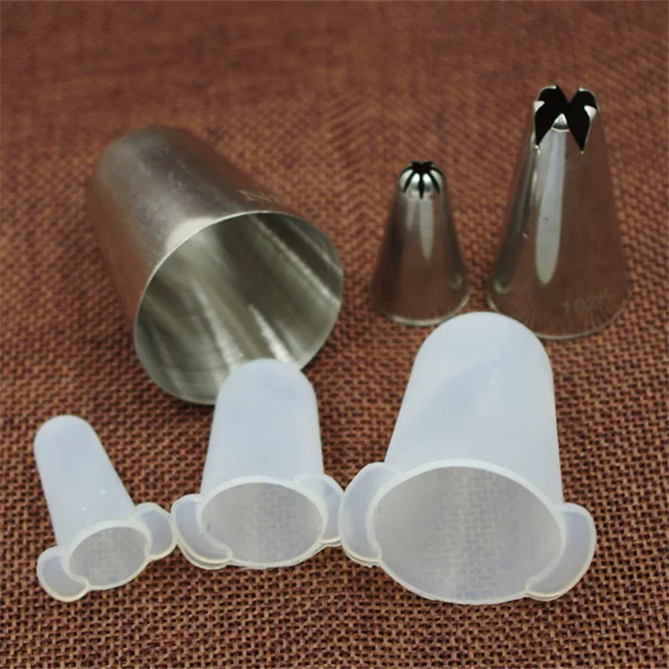 面大师 Decorative mouth Silicone protective hat decorative mouth cover large, medium and small set baking